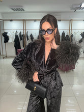 Загрузить изображение в средство просмотра галереи, Jacqueline Velvet Feather Set