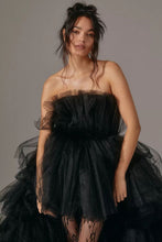 Загрузить изображение в средство просмотра галереи, Lola Strapless Tulle Tiered High-Low Gown