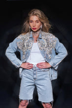Load image into Gallery viewer, Couture Denim Jacket
