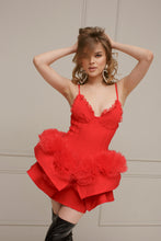 Carica l'immagine nel visualizzatore di Gallery, Red Roses Dress - Sale