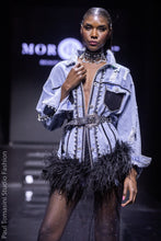 Charger l'image dans la galerie, Black Phoenix Denim Jacket