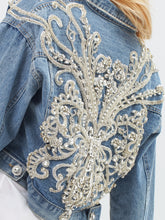 Carica l'immagine nel visualizzatore di Gallery, Alexandria Denim Couture Jacket by Morphine Fashion