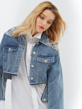 Carica l'immagine nel visualizzatore di Gallery, Alexandria Denim Couture Jacket by Morphine Fashion