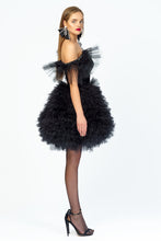 Load image into Gallery viewer, Black Mini &quot;Princess&quot; Dress by Morphine Fashion
