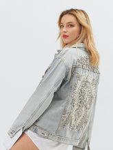 Görseli Galeri görüntüleyiciye yükleyin, Lafayette Denim Couture Jacket by Morphine Fashion