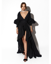 Load image into Gallery viewer, Black Kimono Gown by Morphine Fashion
