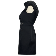 Load image into Gallery viewer, Black Sabrina sculpted dress
