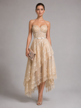 Загрузить изображение в средство просмотра галереи, Lace Patchwork Corset Dress
