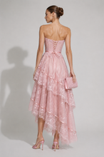Load image into Gallery viewer, Patchwork Lace midi dress
