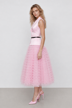 Load image into Gallery viewer, Pink Taffeta Vest &amp; Tulle Skirt Set
