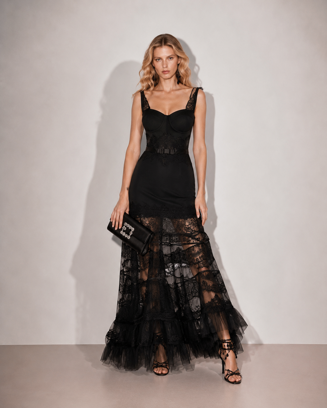 French Lace Corset Gown – Morphine Fashion