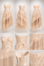 Загрузить изображение в средство просмотра галереи, Lace Patchwork Corset Dress
