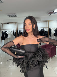 Libra Feather Gown