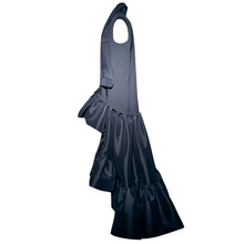 Load image into Gallery viewer, Double - Breasted Couture Vest Dress with Sculptural Taffeta Skirt
