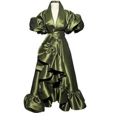 Load image into Gallery viewer, Olive Kimono Gown
