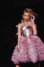 Charger l&#39;image dans la galerie, Madalina Dusty Pink  Mirror Dress
