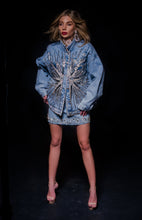 Load image into Gallery viewer, Solange Blue  Denim Jacket

