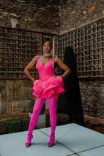 Görseli Galeri görüntüleyiciye yükleyin, Pink Roses Mini Dress
