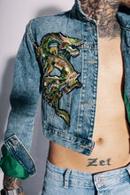 Load image into Gallery viewer, Dragon Denim Jacket
