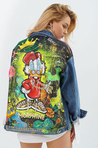 Donald Artistic Denim Jacket by Morphine Fashion