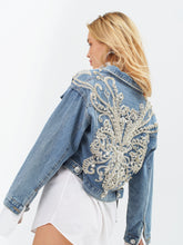Görseli Galeri görüntüleyiciye yükleyin, Alexandria Denim Couture Jacket by Morphine Fashion 
