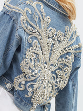 Load image into Gallery viewer, Alexandria Denim Couture Jacket by Morphine Fashion 
