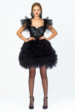 Görseli Galeri görüntüleyiciye yükleyin, Black Mini &quot;Princess&quot; Dress by Morphine Fashion
