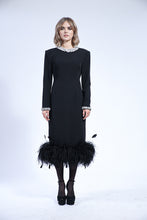 Carica l&#39;immagine nel visualizzatore di Gallery, Diana Feather Dress
