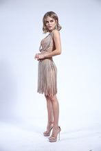 Carica l&#39;immagine nel visualizzatore di Gallery, Belinda Golden Dress
